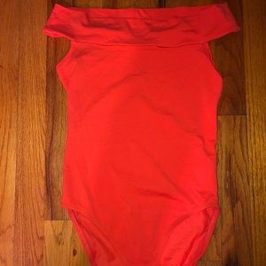 Miss Selfridge Off The Shoulder Bodysuit